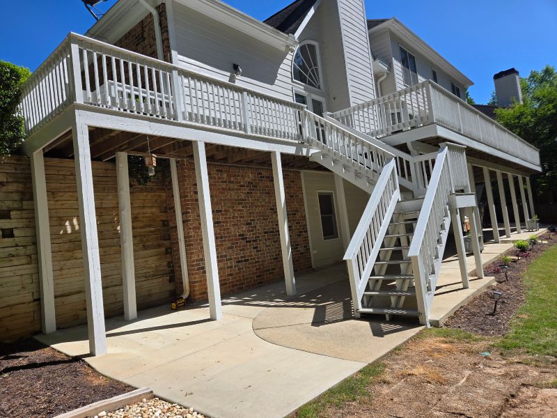 Deck Builder project 2 near Acworth, GA by New Life Outdoors
