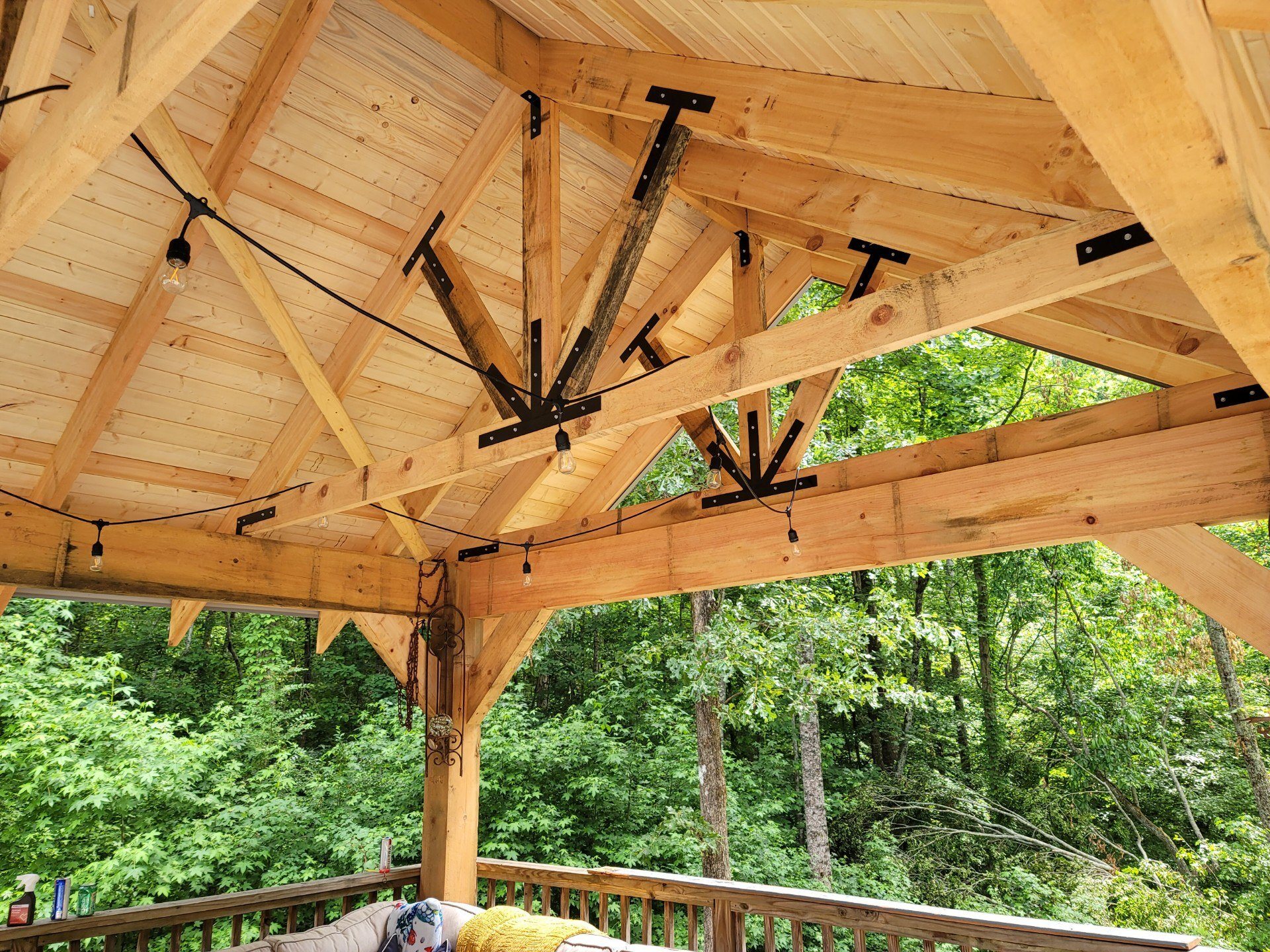 Deck Staining project 1 near Suwanee, GA by New Life Outdoors